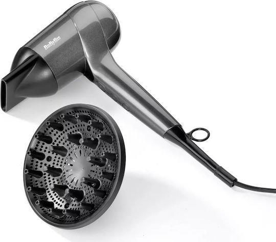 Babyliss D6200E Titanium Shine Πιστολάκι Μαλλιών με Φυσούνα 1600W