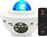 Bass Polska Led Παιδικό Φωτιστικό Projector με Προβολή Αστεριών με Εναλλαγές Χρωματισμών Λευκό BP-BH59310