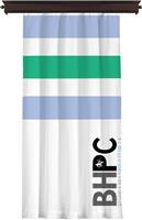 Beverly Hills Polo Club Κουρτίνα με Τρουκς Λευκό 140x260cm 176BHP8817