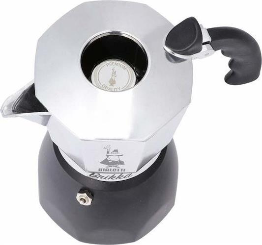 Bialetti Brikka Μπρίκι Espresso 4cups Ασημί