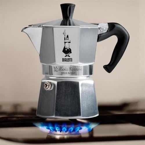 Bialetti Moka Express Μπρίκι Espresso 6cups Ασημί