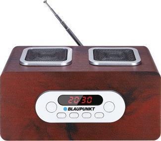 Blaupunkt Επιτραπέζιο Ραδιόφωνο Επαναφορτιζόμενο με USB Καφέ 15-PP5BR