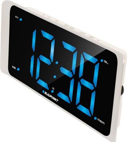 Blaupunkt Ψηφιακό Ρολόι Επιτραπέζιο με Ξυπνητήρι 15-CR16WH