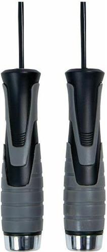 Body Sculpture BK-256GB-B Σχοινάκι Ταχύτητας με Βάρος 2.75m Μαύρο με Ρυθμιζόμενο Μήκος