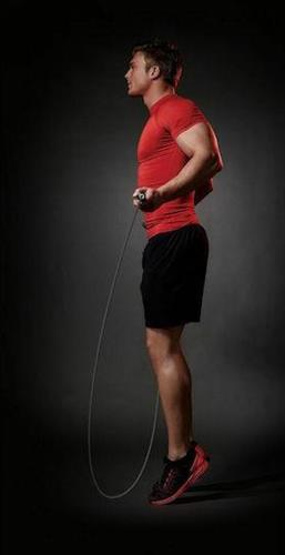 Body Sculpture BK-256GB-B Σχοινάκι Ταχύτητας με Βάρος 2.75m Μαύρο με Ρυθμιζόμενο Μήκος