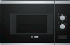 Bosch BEL520MS0 Εντοιχιζόμενος Φούρνος Μικροκυμάτων με Grill 20lt Π60xΒ31.7xΥ38.2cm Μαύρος