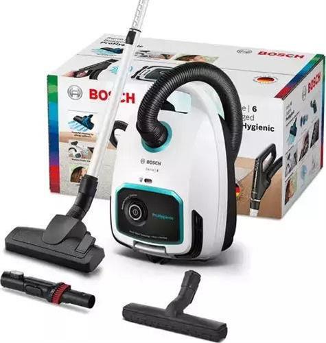 Bosch BGL6HYG1 Ηλεκτρική Σκούπα 600W με Σακούλα 4lt Λευκή