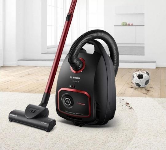 Bosch BGL6POW1 Ηλεκτρική Σκούπα 850W με Σακούλα 4lt Μαύρη