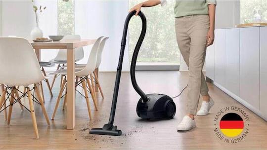 Bosch BGLS2BA1 Ηλεκτρική Σκούπα 600W με Σακούλα 3.5lt Μαύρη