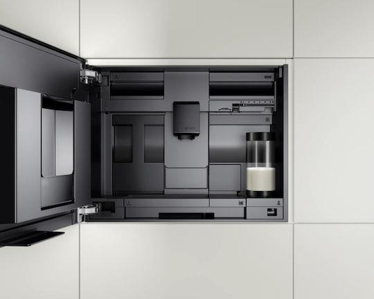 Bosch CTL7181B0 Αυτόματη Μηχανή Espresso Εντοιχιζόμενη 1500W Πίεσης 19bar με Μύλο Άλεσης Μαύρη