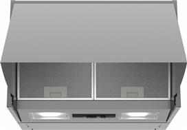 Bosch DEM66AC00 Πτυσσόμενος Απορροφητήρας 60cm Ασημί