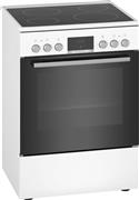 Bosch HKR390020 Κουζίνα 66lt με Κεραμικές Εστίες Π60cm Λευκή με 5 Χρόνια Εγγύηση