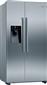 Bosch KAD93AIEP Ψυγείο Ντουλάπα 562lt NoFrost Υ178.7xΠ90.8xΒ70.7cm Inox