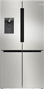 Bosch KFD96APEA Ψυγείο Ντουλάπα 574lt Total NoFrost Υ183xΠ90.5xΒ73.1cm Ασημί