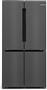 Bosch KFN96AXEA Ψυγείο Ντουλάπα 605lt Total NoFrost Υ183xΠ91xΒ73.1cm Inox