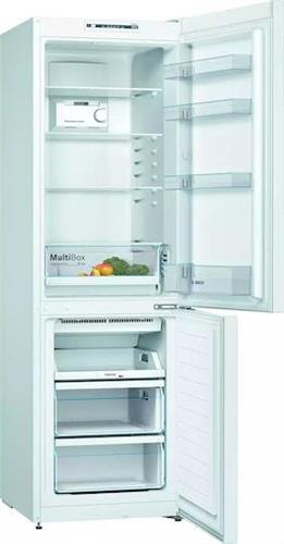 Bosch KGN36NWEA Ψυγειοκαταψύκτης 305lt Total NoFrost Υ186xΠ60xΒ66cm Λευκός
