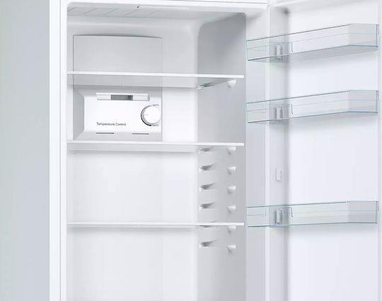 Bosch KGN36NWEA Ψυγειοκαταψύκτης 305lt Total NoFrost Υ186xΠ60xΒ66cm Λευκός