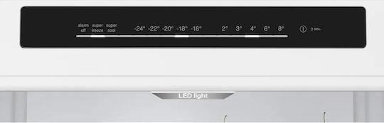 Bosch KGN392LCF Ψυγειοκαταψύκτης 363lt Total NoFrost Υ203xΠ60xΒ66.5cm Ασημί
