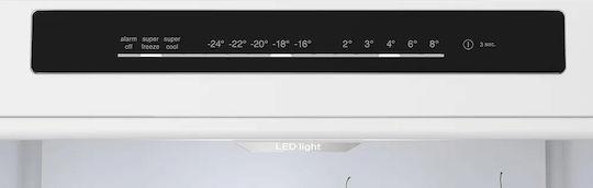 Bosch KGN392XCF Ψυγειοκαταψύκτης 363lt Total NoFrost Υ203xΠ60xΒ66cm Brushed Black Steel