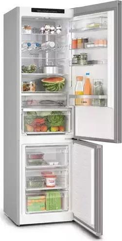 Bosch KGN39LBCF Ψυγειοκαταψύκτης 363lt Total NoFrost Υ203xΠ60xΒ66.5cm Μαύρος