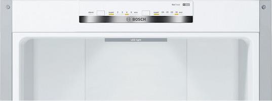 Bosch KGN39VIEB Ψυγειοκαταψύκτης 368lt Total NoFrost Υ203xΠ60xΒ66cm Brushed Steel