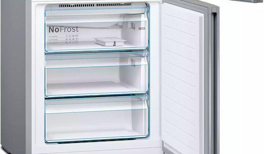 Bosch KGN49XIEA Ψυγειοκαταψύκτης 438lt Total NoFrost Υ203xΠ70xΒ67cm Inox