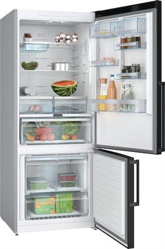 Bosch KGN76AXDR Ψυγειοκαταψύκτης 526lt Total NoFrost Υ186xΠ75xΒ80cm Brushed Black Steel