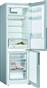 Bosch KGV36VLEAS Ψυγειοκαταψύκτης 308lt Υ186xΠ60xΒ65cm Inox