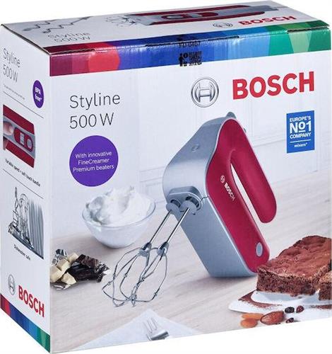 Bosch MFQ40303 Μίξερ Χειρός 500W Κόκκινο