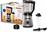 Bosch MMB6384M Μπλέντερ για Smoothies με Γυάλινη Κανάτα 1.5lt 1200W Inox