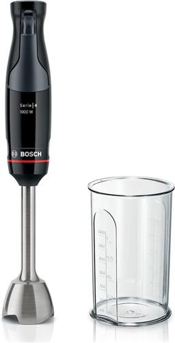 Bosch MSM4B610 Ραβδομπλέντερ με Ανοξείδωτη Ράβδο 1000W Μαύρο