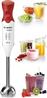 Bosch MSM64010 ErgoMixx Ραβδομπλέντερ με Πλαστική Ράβδο 450W Κόκκινο