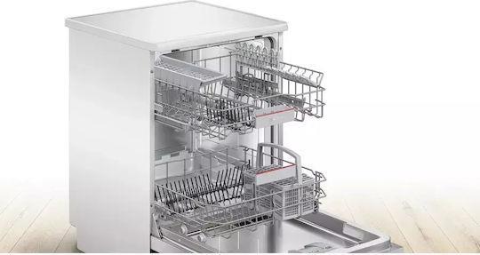 Bosch SMS4HTW00E Series 4 Ελεύθερο Πλυντήριο Πιάτων με Wi-Fi για 13 Σερβίτσια Π60cm Λευκό