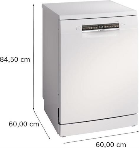 Bosch SMS4HTW00E Series 4 Ελεύθερο Πλυντήριο Πιάτων με Wi-Fi για 13 Σερβίτσια Π60cm Λευκό