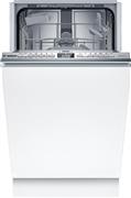 Bosch SPV4HKX12E Πλήρως Εντοιχιζόμενο Πλυντήριο Πιάτων με Wi-Fi για 10 Σερβίτσια Π45cm