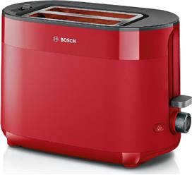 Bosch TAT2M124 MyMoment Φρυγανιέρα 2 Θέσεων 950W Κόκκινη