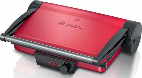 Bosch TCG4104 Τοστιέρα Γκριλιέρα με Αποσπώμενες Πλάκες 2000W Κόκκινη