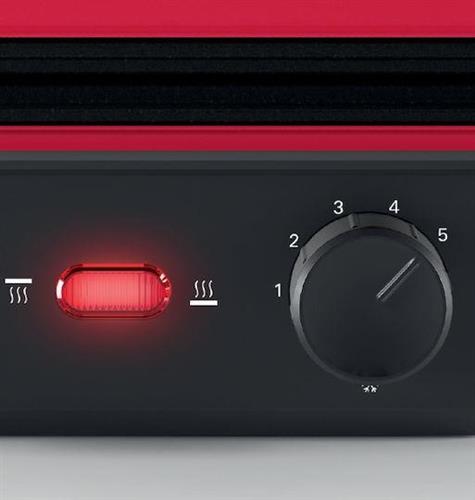 Bosch TCG4104 Τοστιέρα Γκριλιέρα με Αποσπώμενες Πλάκες 2000W Κόκκινη