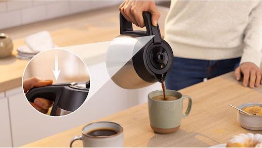 Bosch TKA5M253 MyMoment Καφετιέρα Φίλτρου 1000W Μαύρη