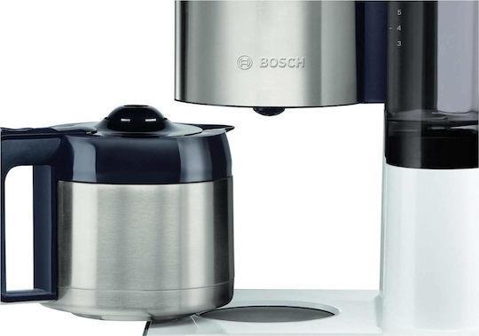 Bosch TKA8A681 Προγραμματιζόμενη Καφετιέρα Φίλτρου 1100W Inox