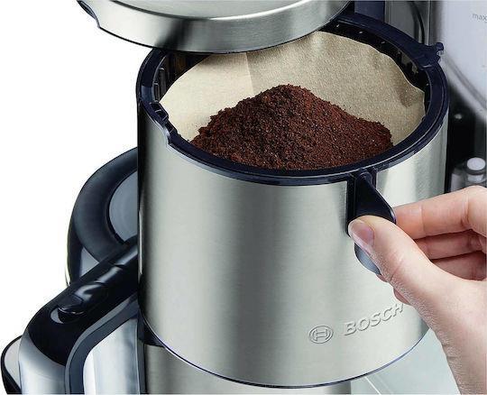 Bosch TKA8A681 Προγραμματιζόμενη Καφετιέρα Φίλτρου 1100W Inox