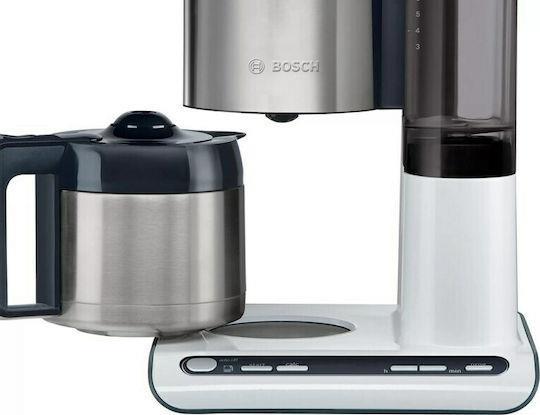 Bosch TKA8A681 Προγραμματιζόμενη Καφετιέρα Φίλτρου 1100W Inox
