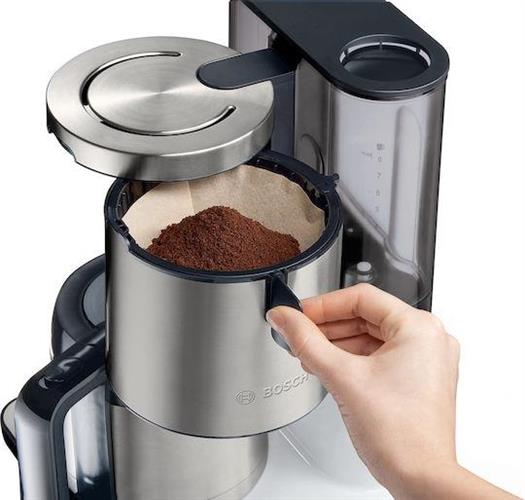 Bosch TKA8A681 Προγραμματιζόμενη Καφετιέρα Φίλτρου 1100W Inox