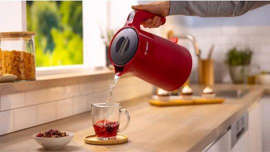 Bosch TWK2M164 MyMoment Βραστήρας 1.7lt 2400W Κόκκινος
