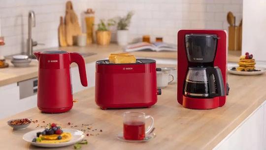 Bosch TWK2M164 MyMoment Βραστήρας 1.7lt 2400W Κόκκινος