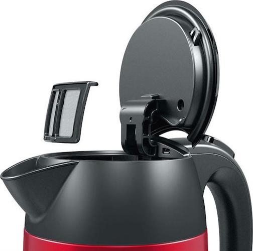 Bosch TWK3P424 Βραστήρας 1.7lt 2400W Κόκκινος