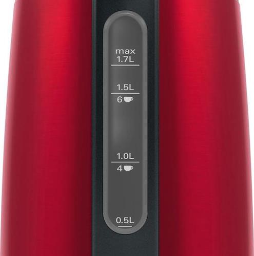 Bosch TWK3P424 Βραστήρας 1.7lt 2400W Κόκκινος
