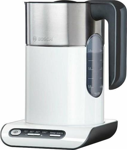 Bosch TWK8611P Styline Βραστήρας 1.5lt 2400W Λευκός