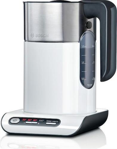 Bosch TWK8611P Styline Βραστήρας 1.5lt 2400W Λευκός
