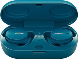 Bose Sport Earbuds Bluetooth Handsfree Ακουστικά με Αντοχή στον Ιδρώτα και Θήκη Φόρτισης Baltic Blue